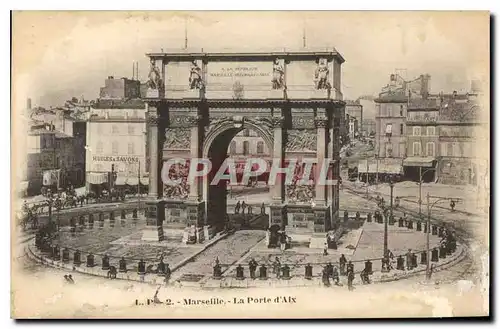 Cartes postales Marseille La Porte d'Aix