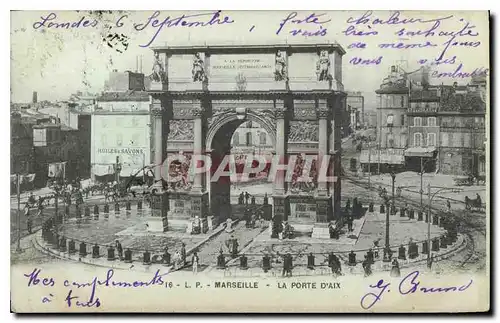 Cartes postales Marseille La Porte d'Aix