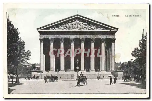 Cartes postales Paris La Madeleine