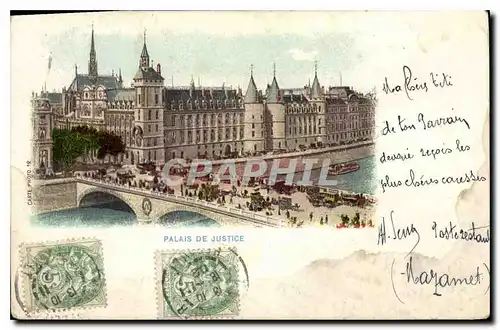 Cartes postales Palais de Justice