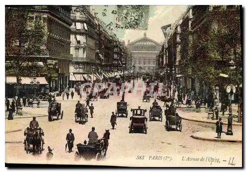 Cartes postales Paris L'Avenue de l'Opera