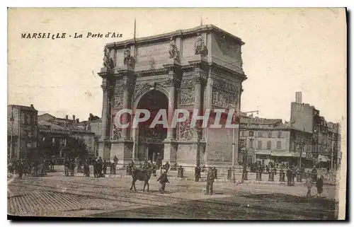 Cartes postales Marseille La Porte d'Aix