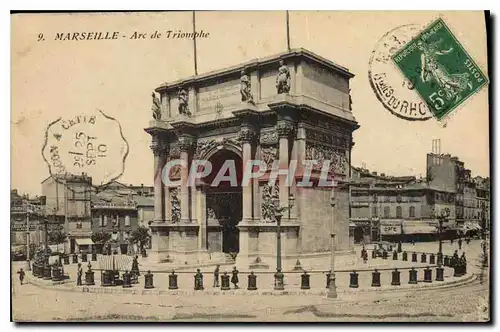 Ansichtskarte AK Marseille Arc de Triomphe