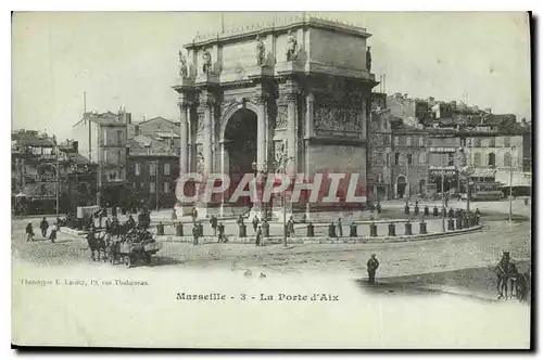 Cartes postales Marseille La Porte d'Aix