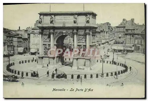 Cartes postales Marseille La Porte d'Aix