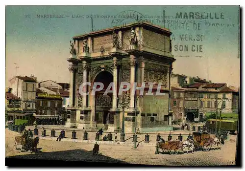 Cartes postales Marseille L'Arc de Triomphe