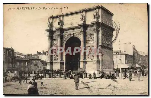 Cartes postales Marseille La Porte d'Aix E L