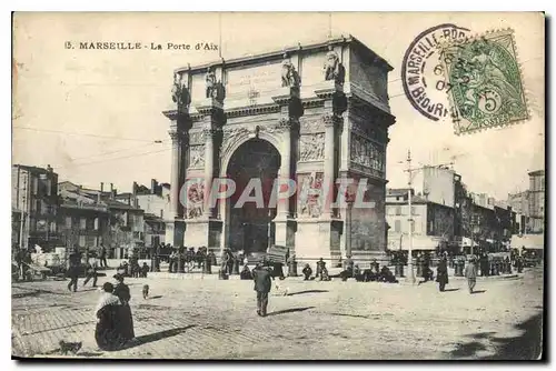 Cartes postales Marseille La Porte d'Aix