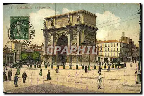 Cartes postales Marseille La Porte d'Aix