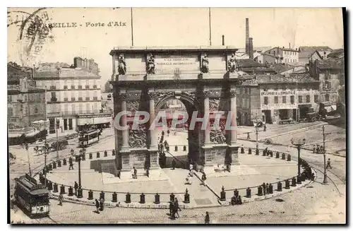 Cartes postales Marseille Porte d'Aix