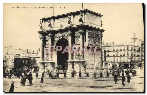 Cartes postales Marseille La Porte d'Aix Z Z