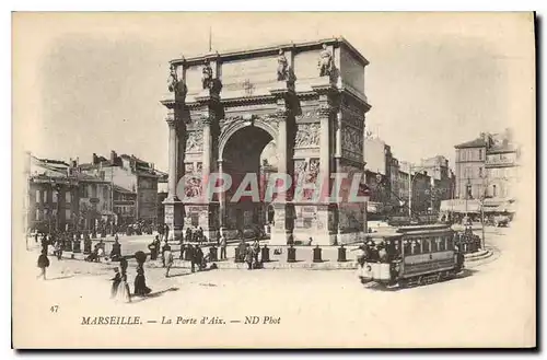 Cartes postales Marseille La Porte d'Aix