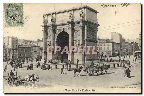 Cartes postales Marseille La Porte d'Aix