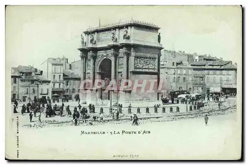 Cartes postales Marseille La Porte d'Aix