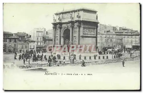 Cartes postales Marseille La Porte d'Aix E L