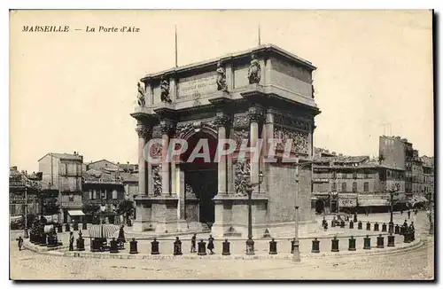 Cartes postales Marseille La Porte d'Aix