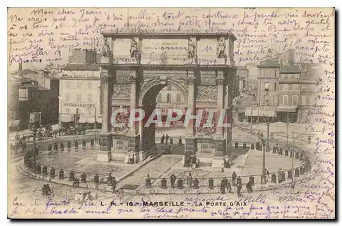 Cartes postales Marseille La Porte d'Aix