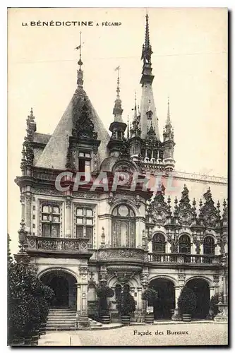 Cartes postales La Benedictine a Fecamp Facade des Bureaux