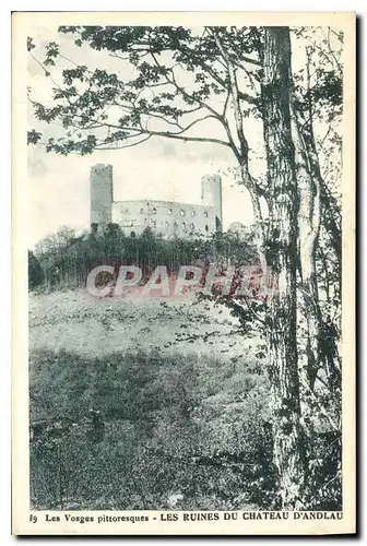 Ansichtskarte AK Les Vosges Pittoresques Les Ruines du Chateau d'Andlau