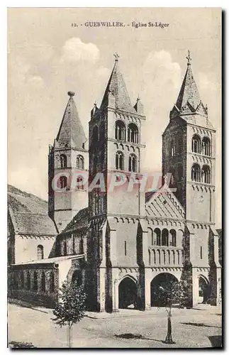 Cartes postales Guebwiller Eglise St Leger