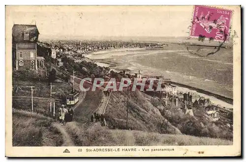 Cartes postales Ste Adresse le Havre Vue Panoramique