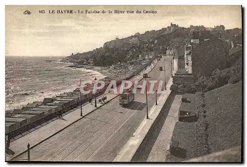 Cartes postales Le Havre La Falais de la Heve Vue du Casino