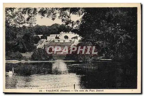 Cartes postales Valence Drome Un Coin du Parc Jouvet