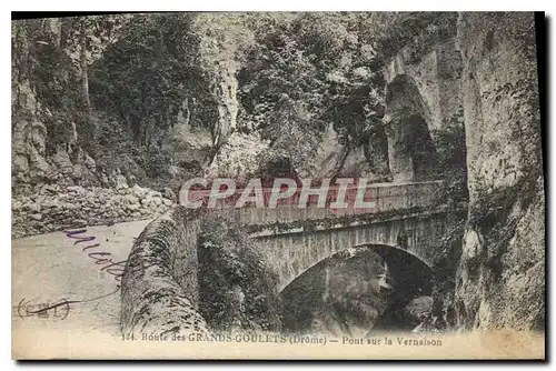 Cartes postales Route des Grands Goulets Drome