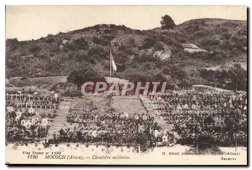 Cartes postales Moosch Alsace Cimetiere Militaire