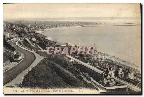 Ansichtskarte AK Le Havre et Vue Generale Prise du Semaphore