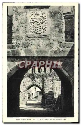Cartes postales Riquewihr Facade ouest de la Porte Haute