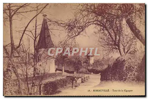 Cartes postales Ribeauvlle Tour de la Cigogne