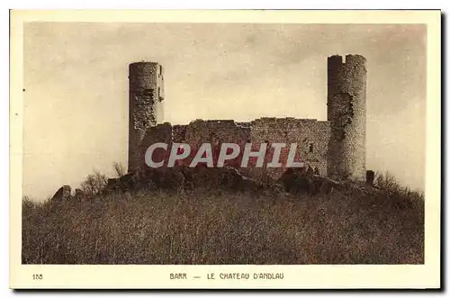 Cartes postales Barr Le Chateau d'Andlau