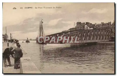 Cartes postales Dieppe Le Pont Tournant du Pollet