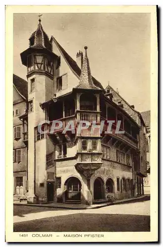 Cartes postales Colmar Maison Pfister