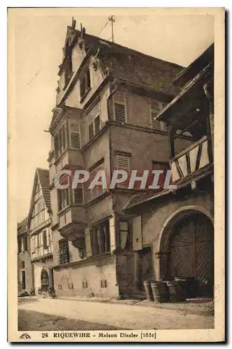 Cartes postales Riquewihr Maison Dissler