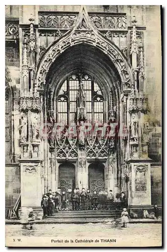 Cartes postales Portail de la Cathedrale de Thann