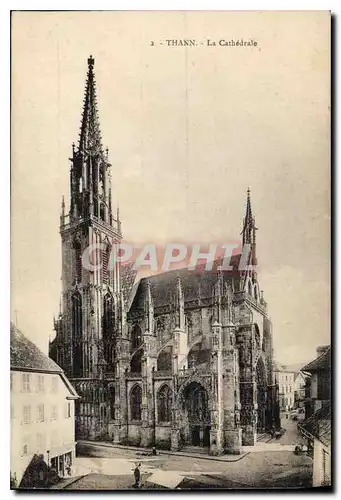 Cartes postales Thann La Cathedrale