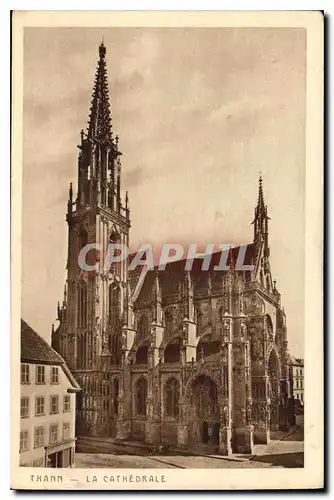 Cartes postales Thann La Cathedrale