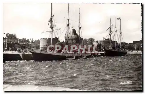 Cartes postales moderne Saint Malo Les Terre Neuvas Bateaux