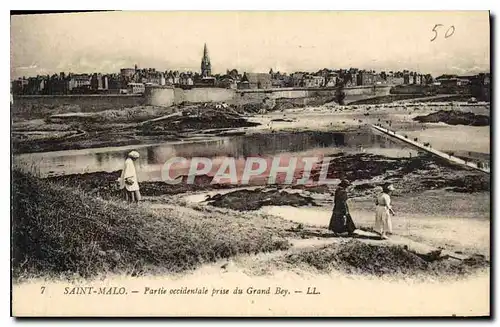 Ansichtskarte AK Saint Malo Partie Occidentale Prise du Grand Bey