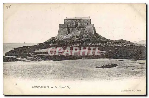 Cartes postales Saint Malo Le Grand Bey