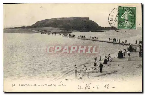 Cartes postales Saint Malo Le Grand Bey