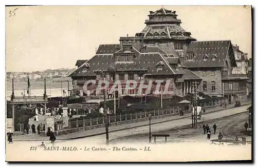 Cartes postales Saint Malo Le Casino