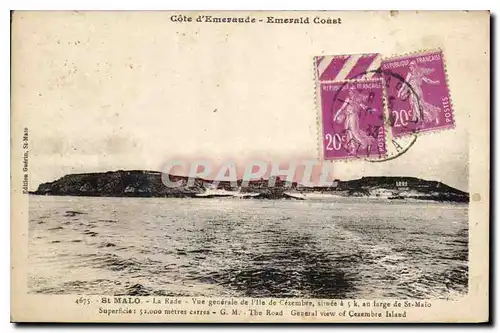 Cartes postales Cote d'Emeraude Emerald Coast