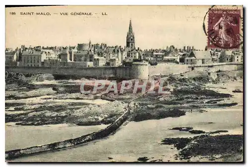 Cartes postales Saint Malo Vue Generale