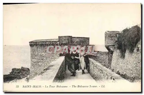 Ansichtskarte AK Cote d'Emeraude Saint Malo La Tour Bidouane the Bidouane Tower