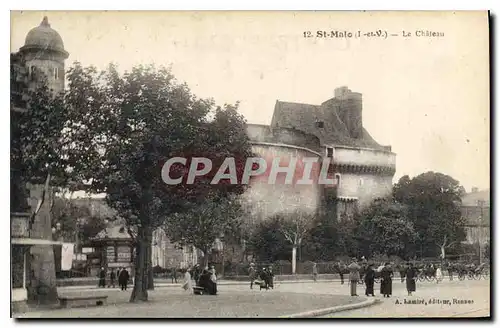 Cartes postales St Malo I et V Le Chateau