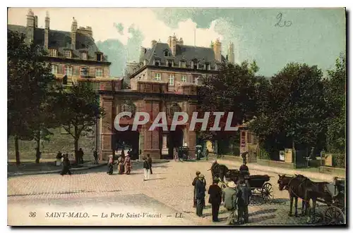 Cartes postales Saint Malo La Porte Saint Vincent