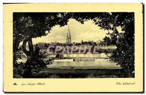 Cartes postales Saint Malo vue Generale